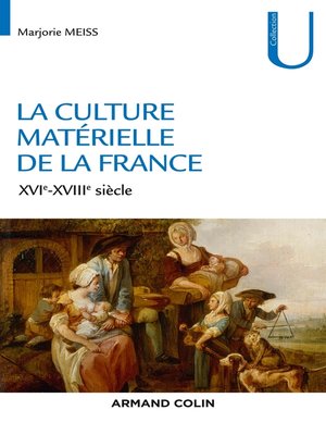 cover image of La culture matérielle de la France